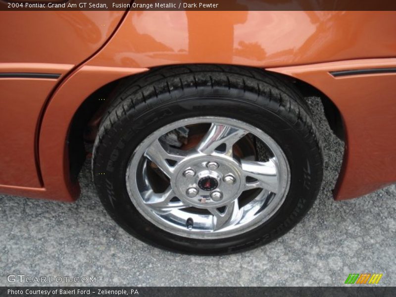 Fusion Orange Metallic / Dark Pewter 2004 Pontiac Grand Am GT Sedan