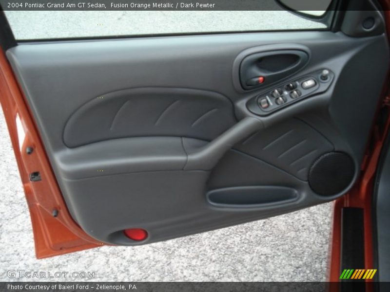 Fusion Orange Metallic / Dark Pewter 2004 Pontiac Grand Am GT Sedan