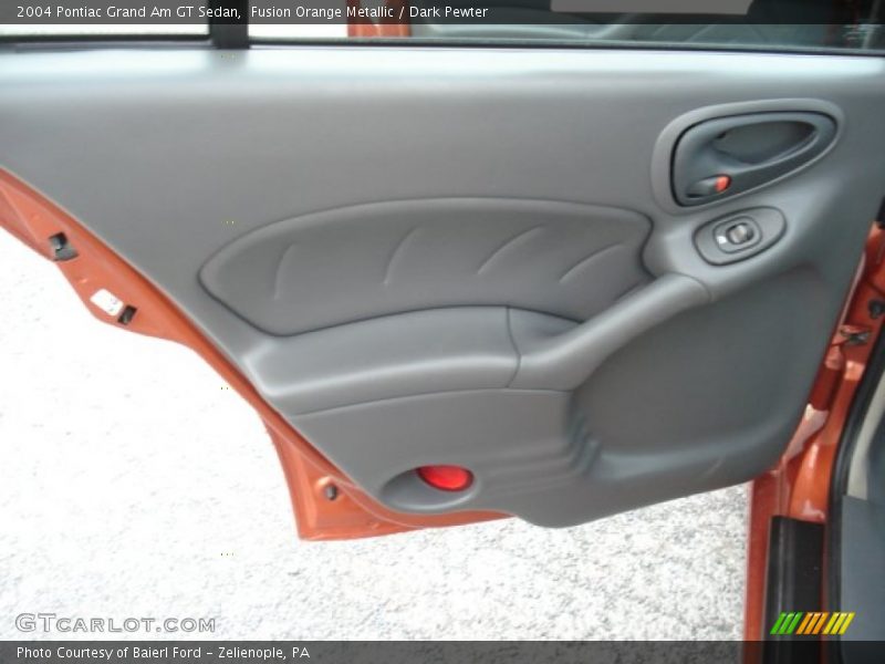 Fusion Orange Metallic / Dark Pewter 2004 Pontiac Grand Am GT Sedan