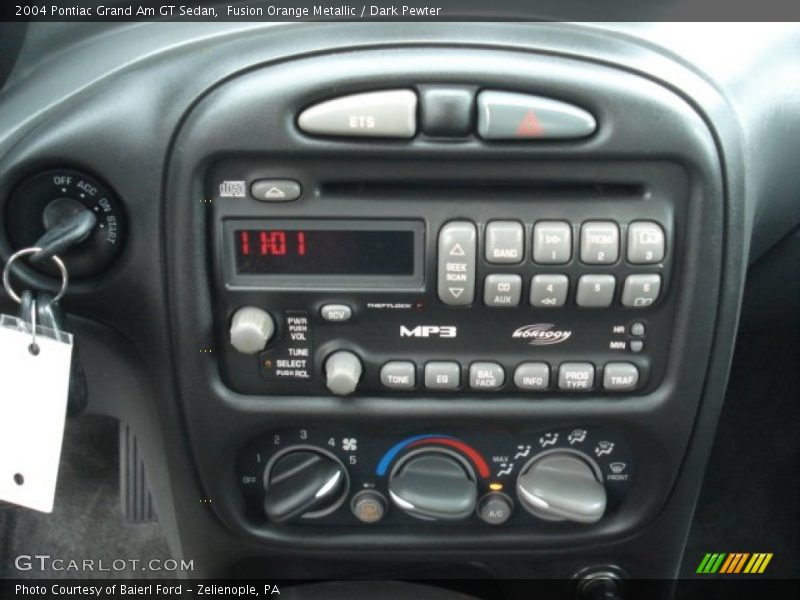 Fusion Orange Metallic / Dark Pewter 2004 Pontiac Grand Am GT Sedan