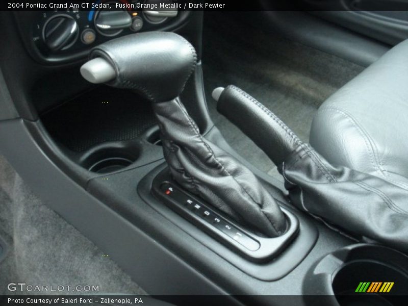 Fusion Orange Metallic / Dark Pewter 2004 Pontiac Grand Am GT Sedan