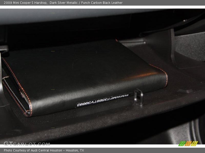 Dark Silver Metallic / Punch Carbon Black Leather 2009 Mini Cooper S Hardtop