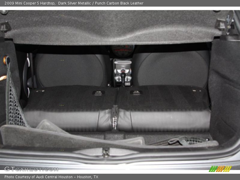 Dark Silver Metallic / Punch Carbon Black Leather 2009 Mini Cooper S Hardtop