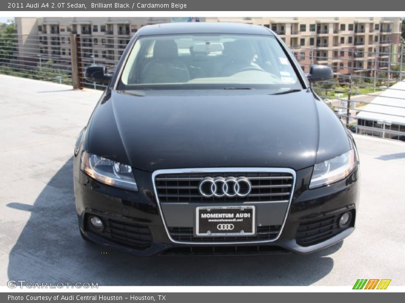 Brilliant Black / Cardamom Beige 2011 Audi A4 2.0T Sedan