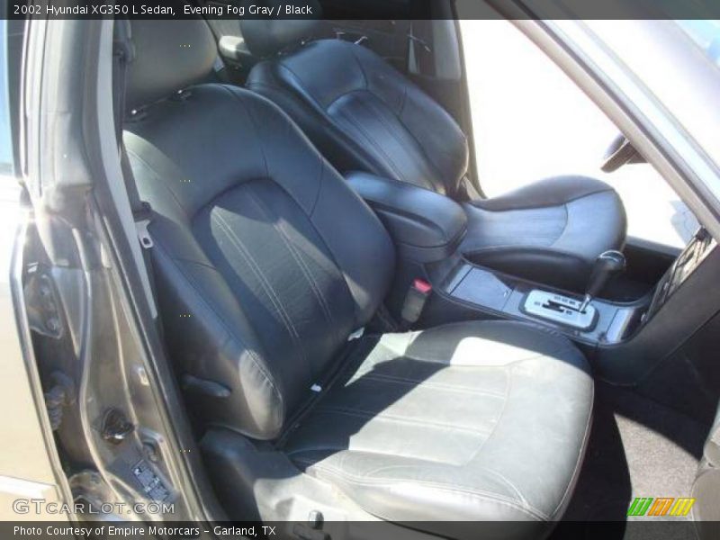 Evening Fog Gray / Black 2002 Hyundai XG350 L Sedan