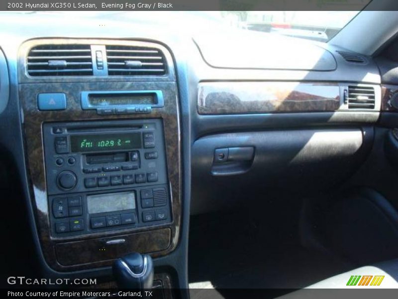 Evening Fog Gray / Black 2002 Hyundai XG350 L Sedan