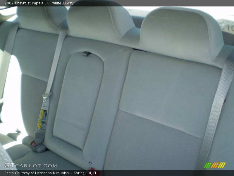 White / Gray 2007 Chevrolet Impala LT
