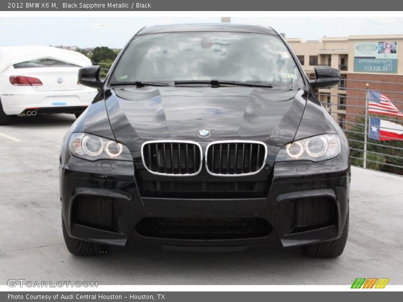 Black Sapphire Metallic / Black 2012 BMW X6 M