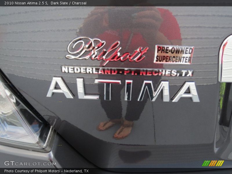 Dark Slate / Charcoal 2010 Nissan Altima 2.5 S