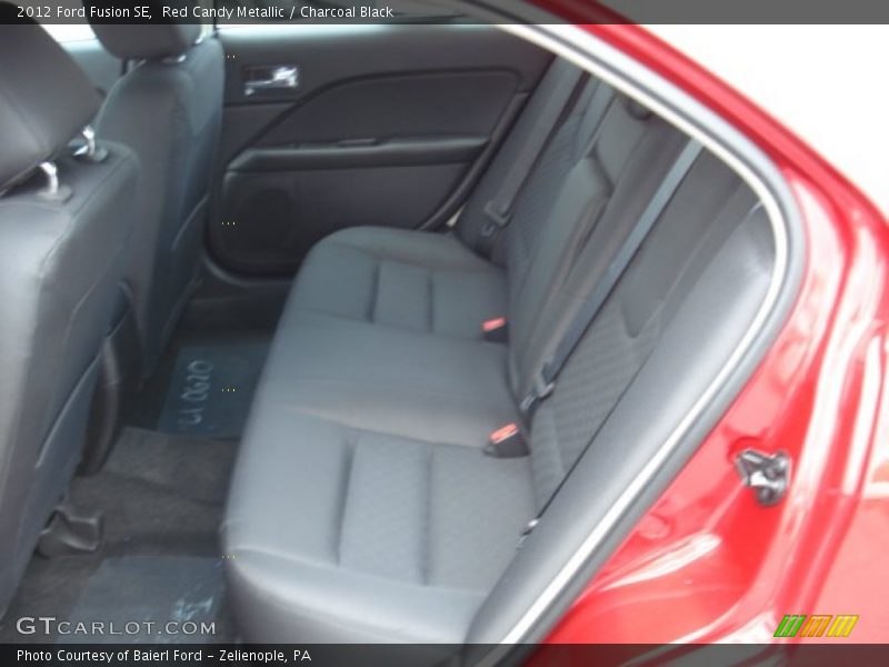Red Candy Metallic / Charcoal Black 2012 Ford Fusion SE