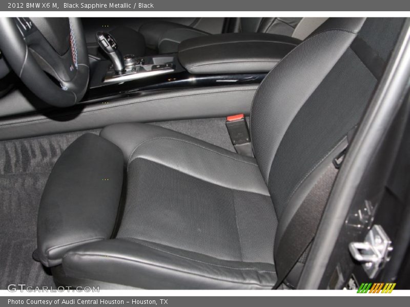 Black Sapphire Metallic / Black 2012 BMW X6 M