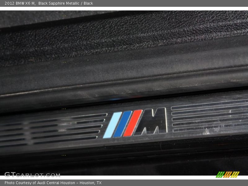 Black Sapphire Metallic / Black 2012 BMW X6 M
