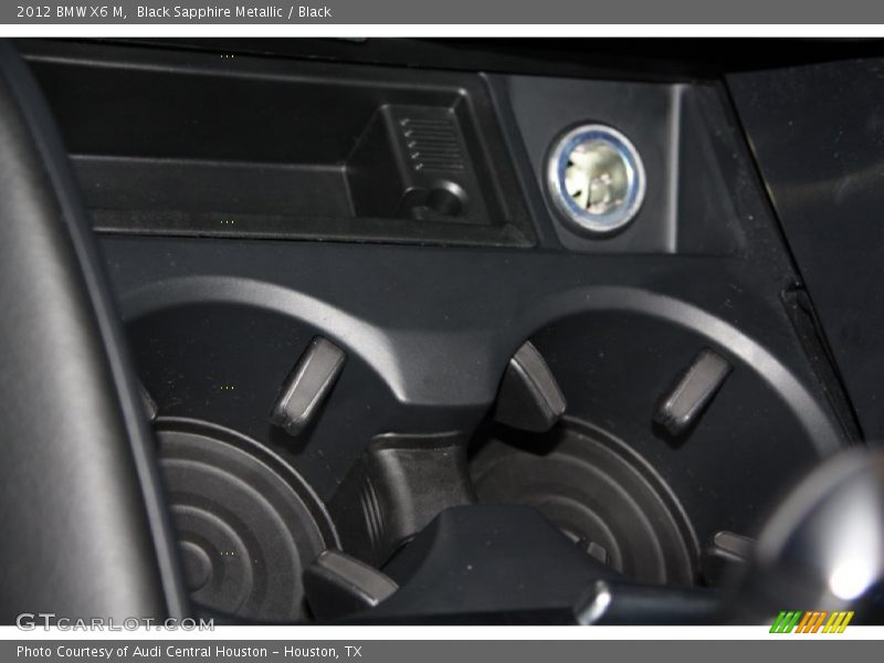 Black Sapphire Metallic / Black 2012 BMW X6 M