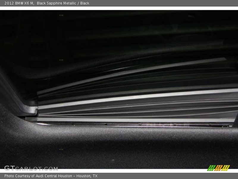 Black Sapphire Metallic / Black 2012 BMW X6 M