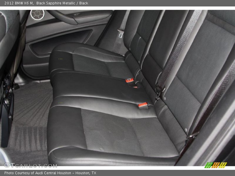 Black Sapphire Metallic / Black 2012 BMW X6 M