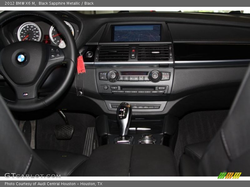 Black Sapphire Metallic / Black 2012 BMW X6 M