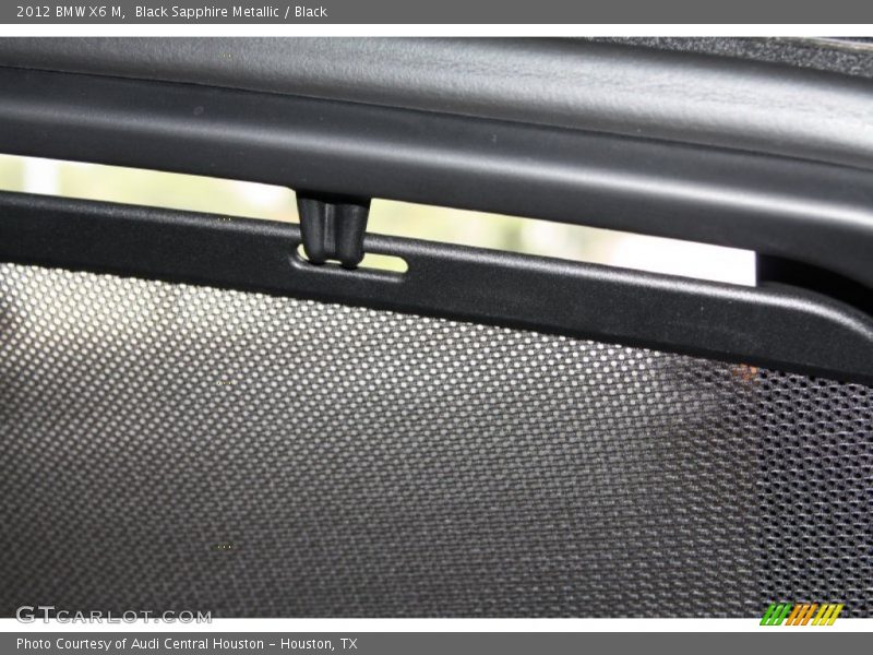 Black Sapphire Metallic / Black 2012 BMW X6 M