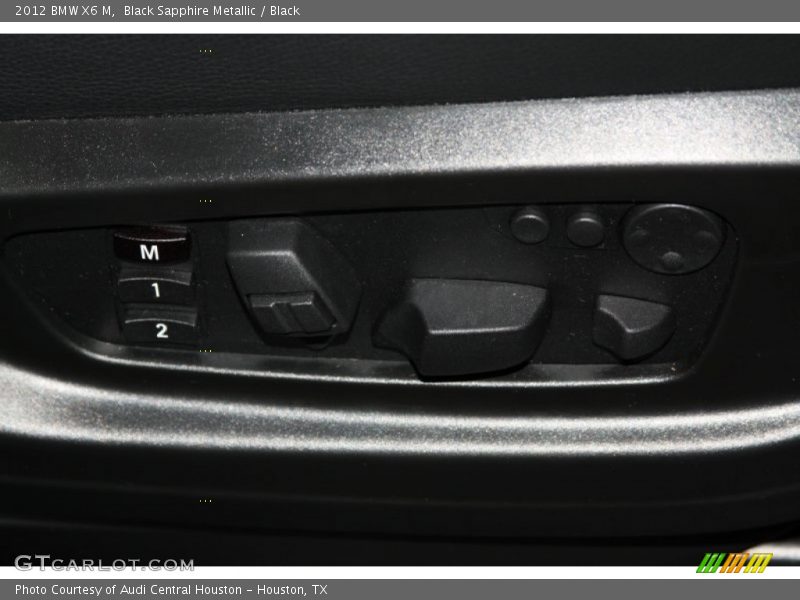 Black Sapphire Metallic / Black 2012 BMW X6 M