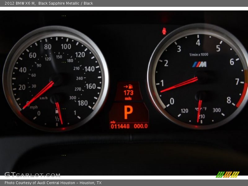  2012 X6 M   Gauges