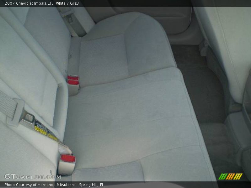 White / Gray 2007 Chevrolet Impala LT