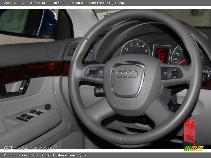 Ocean Blue Pearl Effect / Light Gray 2008 Audi A4 2.0T Special Edition Sedan
