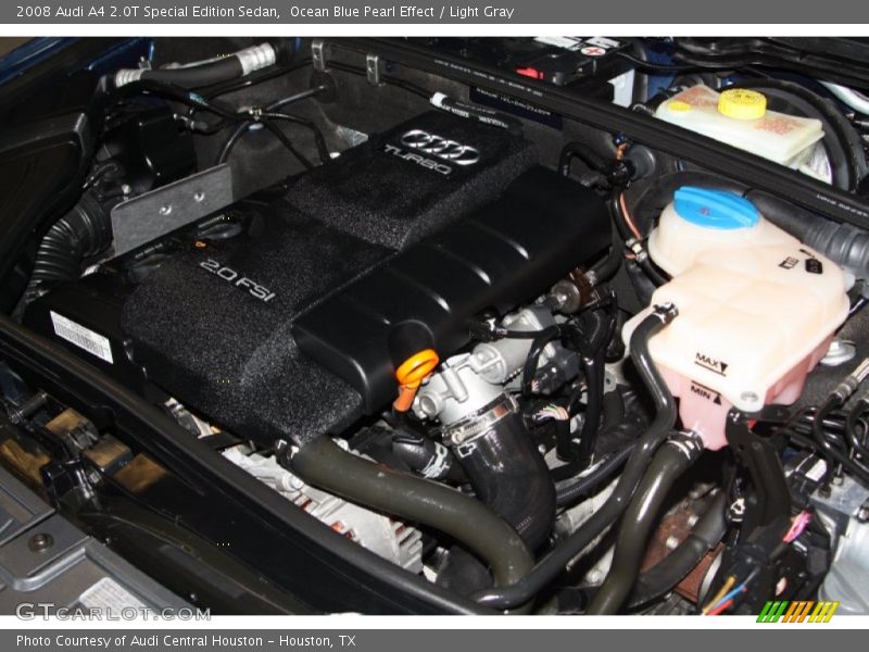  2008 A4 2.0T Special Edition Sedan Engine - 2.0 Liter FSI Turbocharged DOHC 16-Valve VVT 4 Cylinder