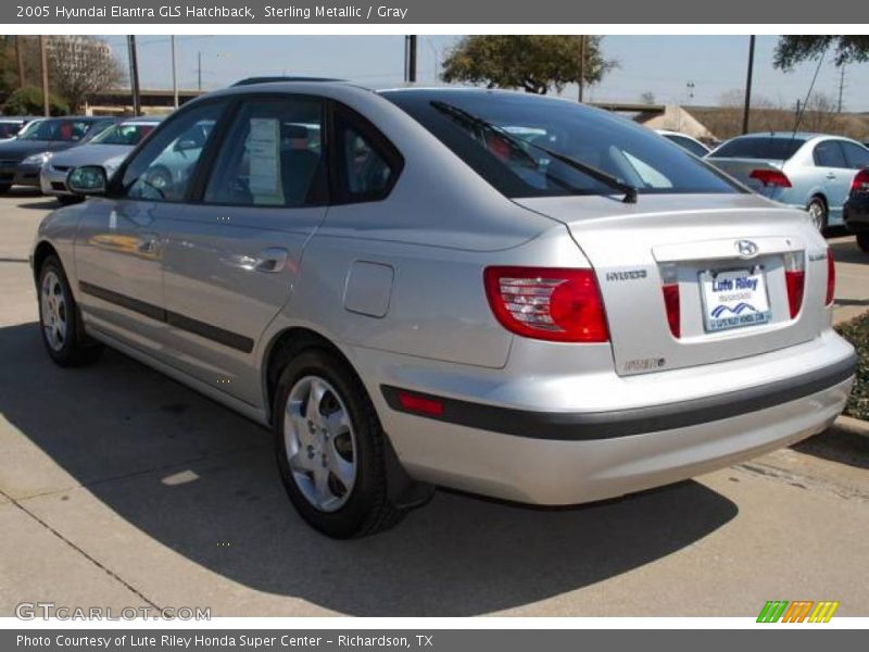 Sterling Metallic / Gray 2005 Hyundai Elantra GLS Hatchback