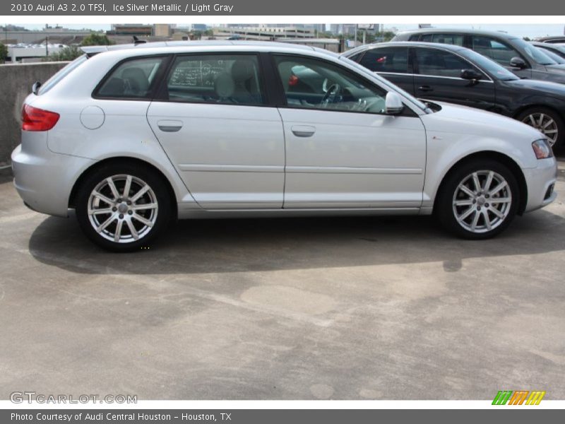 Ice Silver Metallic / Light Gray 2010 Audi A3 2.0 TFSI