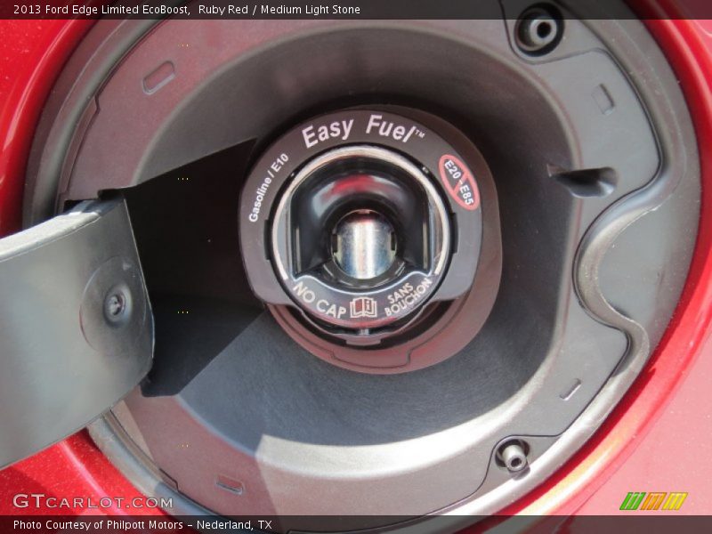 No Cap Fuel Filler - 2013 Ford Edge Limited EcoBoost