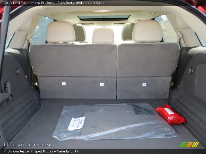 Ruby Red / Medium Light Stone 2013 Ford Edge Limited EcoBoost