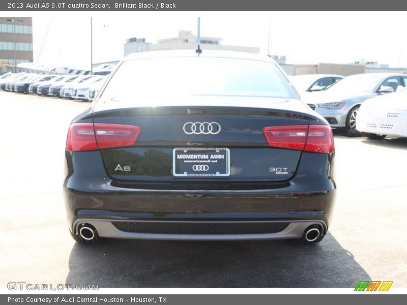 Brilliant Black / Black 2013 Audi A6 3.0T quattro Sedan