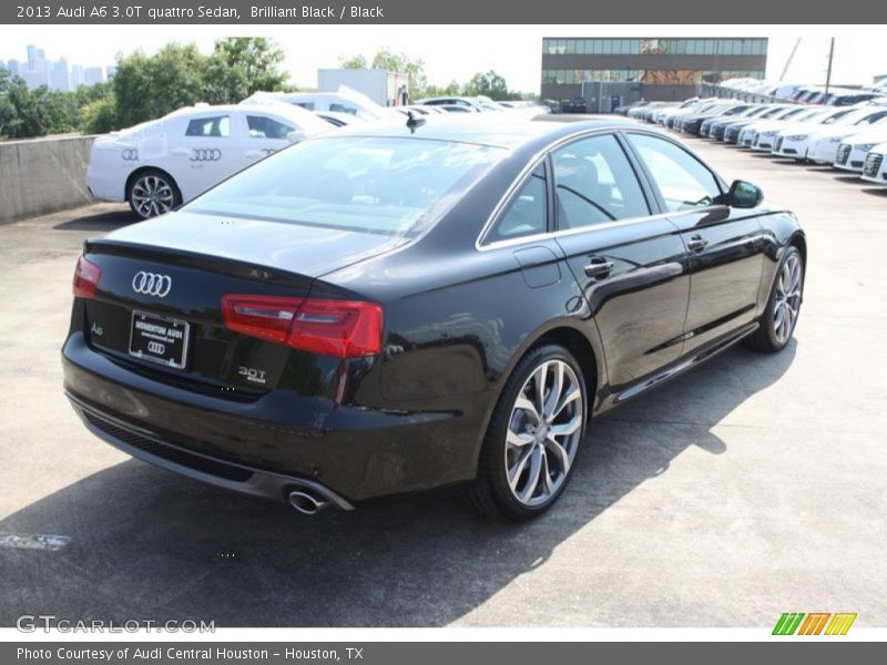 Brilliant Black / Black 2013 Audi A6 3.0T quattro Sedan