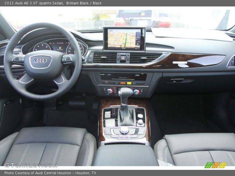 Brilliant Black / Black 2013 Audi A6 3.0T quattro Sedan