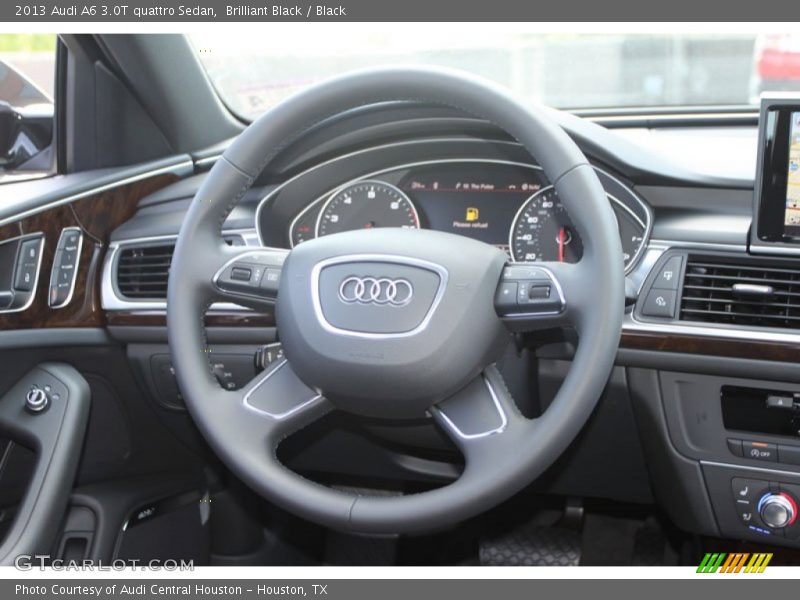 Brilliant Black / Black 2013 Audi A6 3.0T quattro Sedan