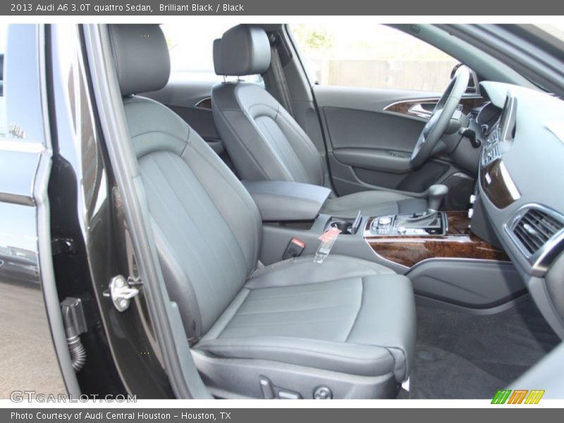 Brilliant Black / Black 2013 Audi A6 3.0T quattro Sedan