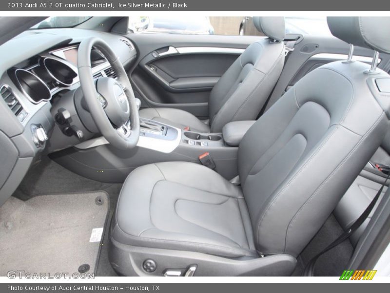 Front Seat of 2013 A5 2.0T quattro Cabriolet