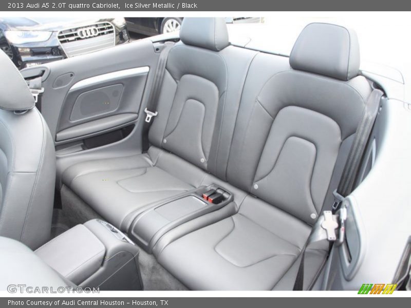 Rear Seat of 2013 A5 2.0T quattro Cabriolet