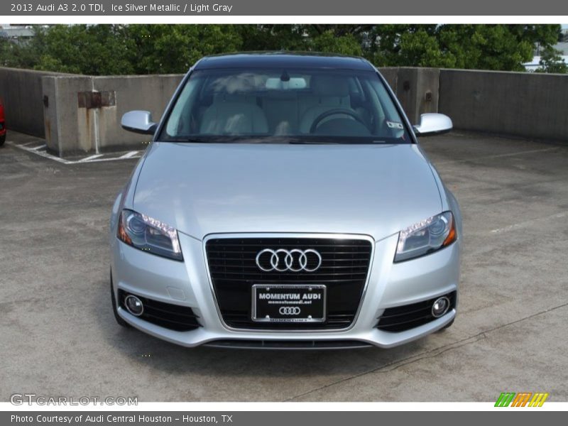 Ice Silver Metallic / Light Gray 2013 Audi A3 2.0 TDI