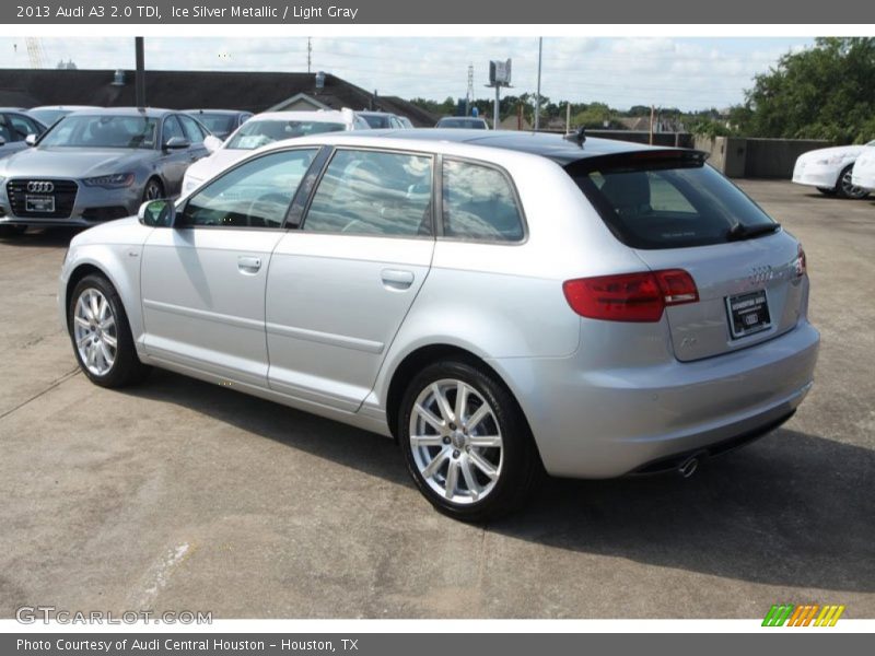 Ice Silver Metallic / Light Gray 2013 Audi A3 2.0 TDI