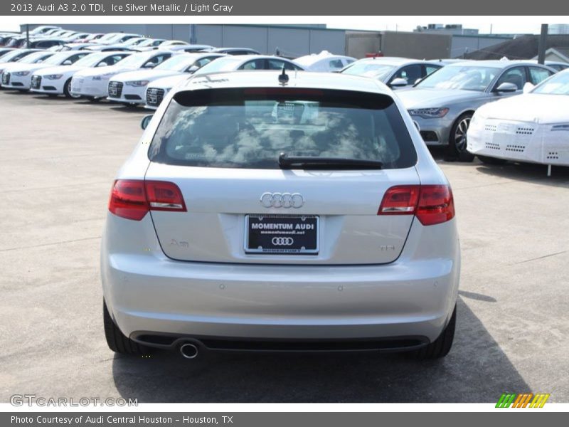 Ice Silver Metallic / Light Gray 2013 Audi A3 2.0 TDI