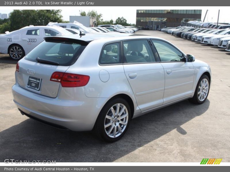 Ice Silver Metallic / Light Gray 2013 Audi A3 2.0 TDI