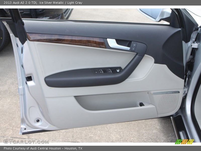 Ice Silver Metallic / Light Gray 2013 Audi A3 2.0 TDI