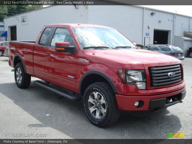 Front 3/4 View of 2012 F150 FX4 SuperCab 4x4