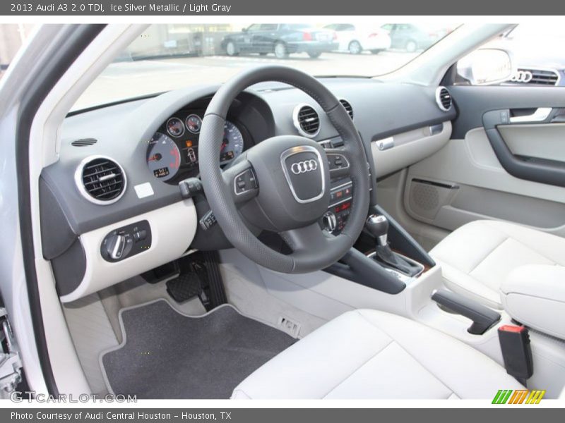 Light Gray Interior - 2013 A3 2.0 TDI 