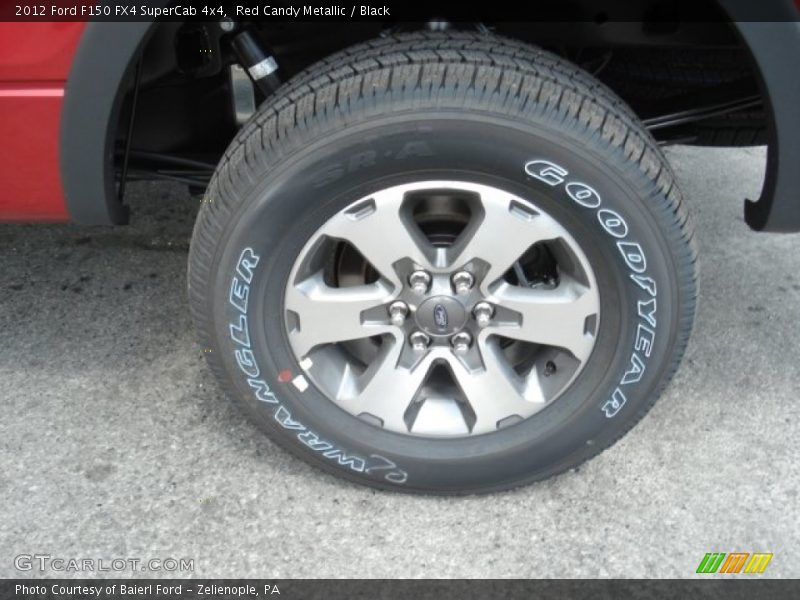  2012 F150 FX4 SuperCab 4x4 Wheel