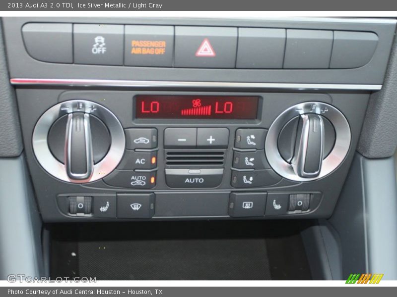 Controls of 2013 A3 2.0 TDI