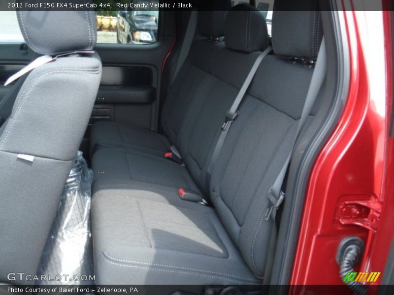Red Candy Metallic / Black 2012 Ford F150 FX4 SuperCab 4x4