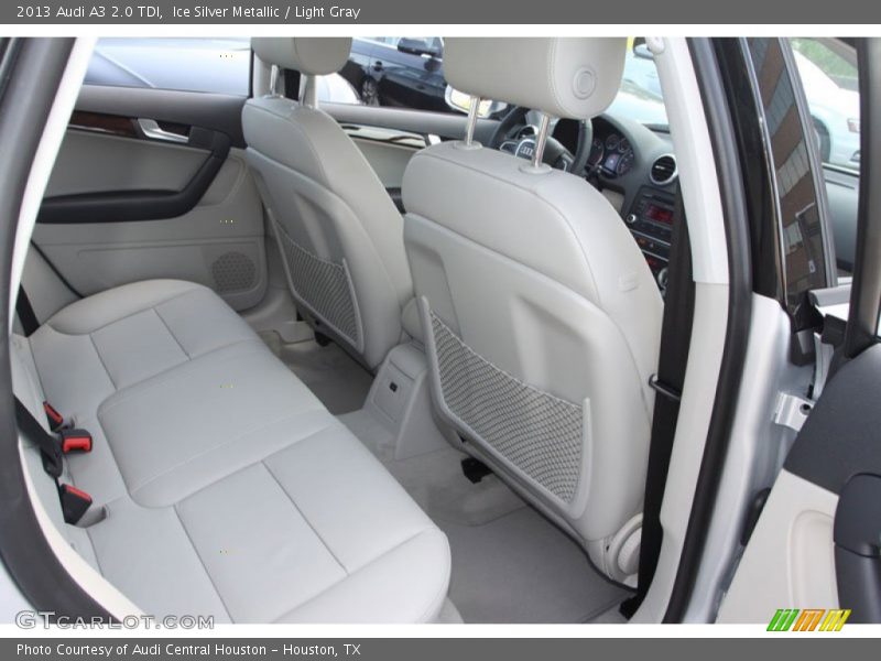Ice Silver Metallic / Light Gray 2013 Audi A3 2.0 TDI