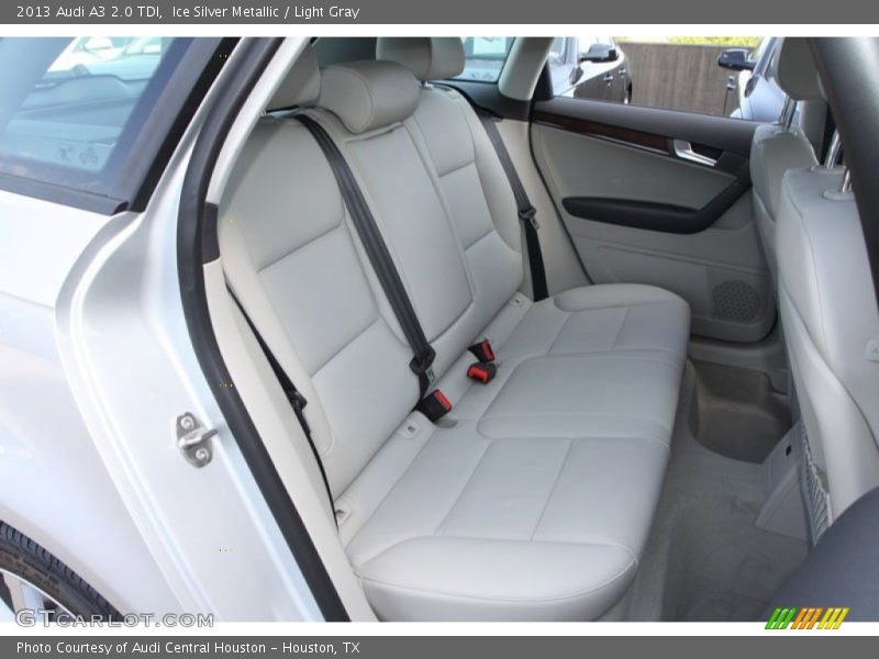 Rear Seat of 2013 A3 2.0 TDI