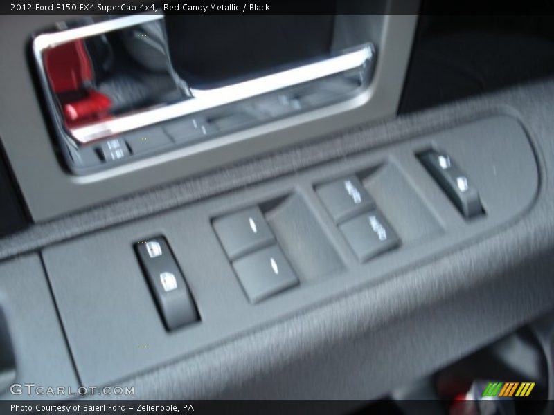 Red Candy Metallic / Black 2012 Ford F150 FX4 SuperCab 4x4